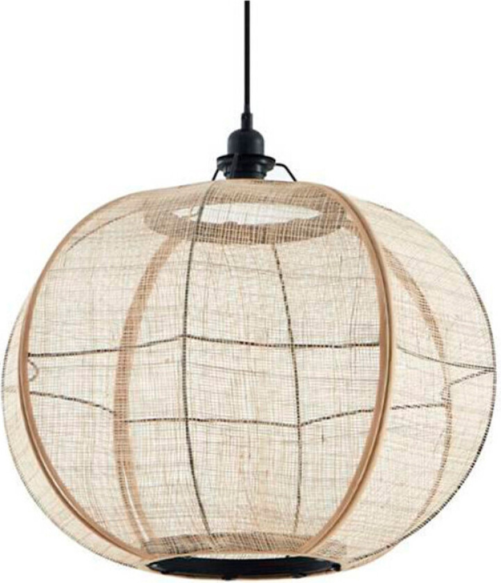 Aurinil pendellampe laget av lin