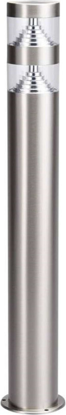 Veilys Lanea i rustfritt stål med LEDs, 60 cm