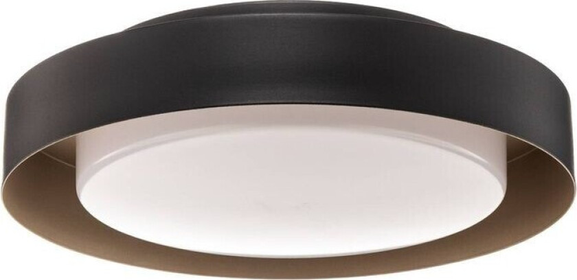 Damaria LED-taklampe, svart og gull