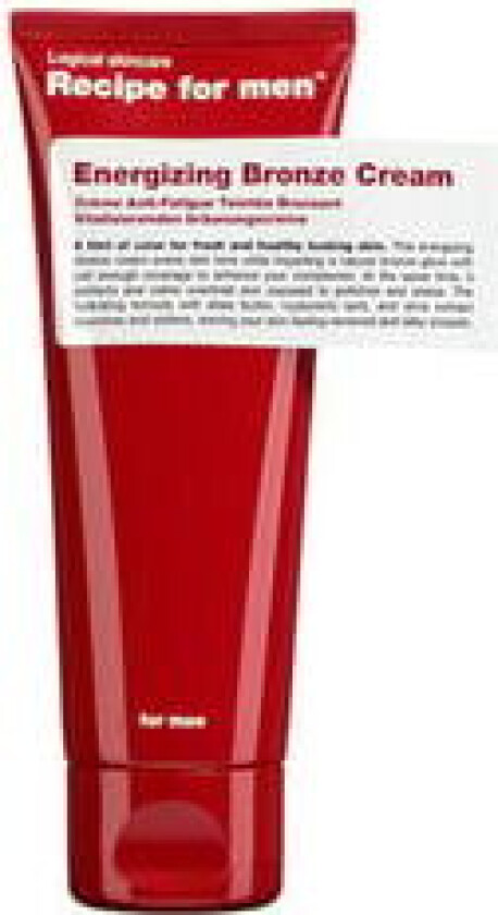 Recipe for Men Energizing Bronze Cream, 75 ml