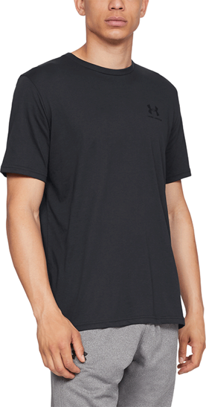 Men's Sportstyle Left Chest Shortsleeve M, Black