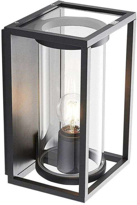 Brienne utevegglampe, aluminium, kantet