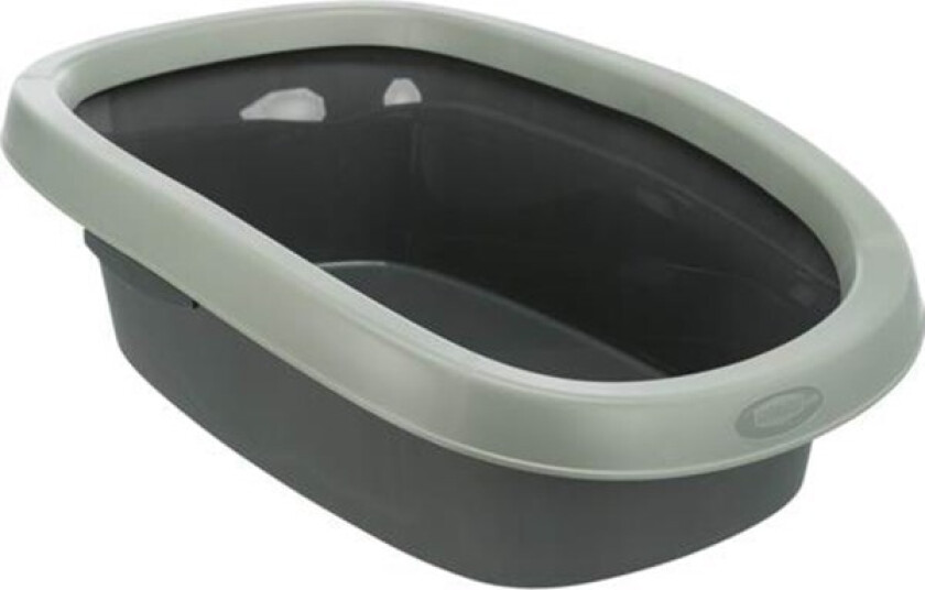 Be Eco kattetoalett Carlo med kant - L 58 x B 38 x H 17 cm