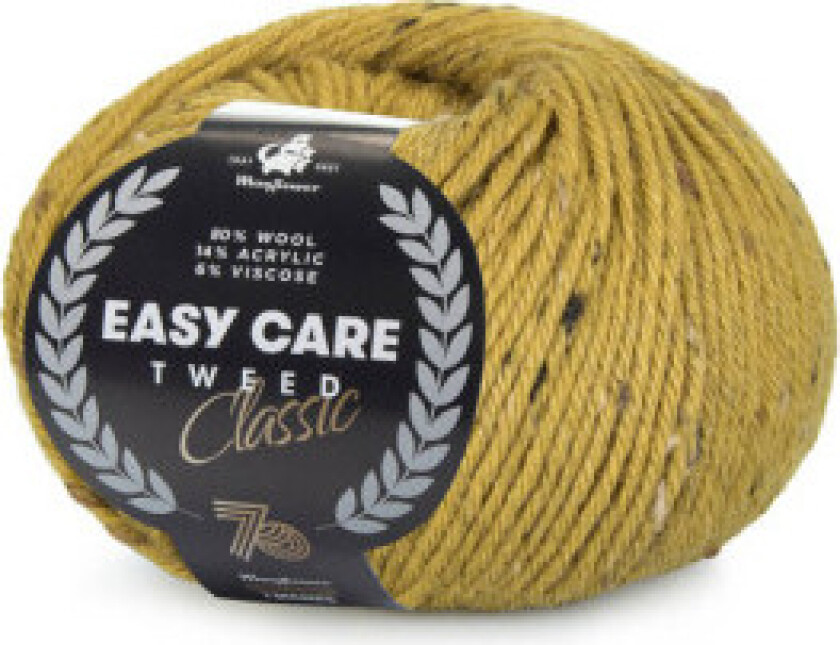 Easy Care Classic Tweed Garn 563 Gyllen