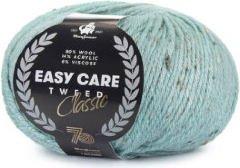 Easy Care Classic Tweed Garn 598 Lys Aquamarine