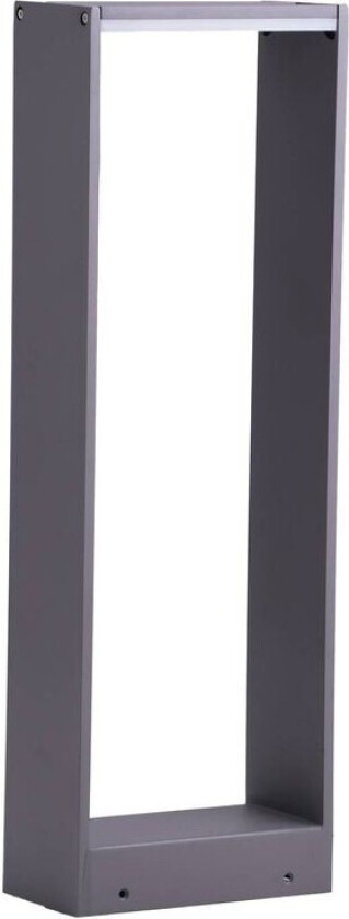 Luitgard LED-gatelampe av aluminium 60 cm