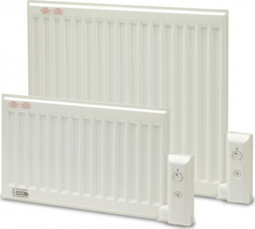 Radiator Oljefylt 400W m/plugg, H:300 mm, m/vegg/gulvstativ
