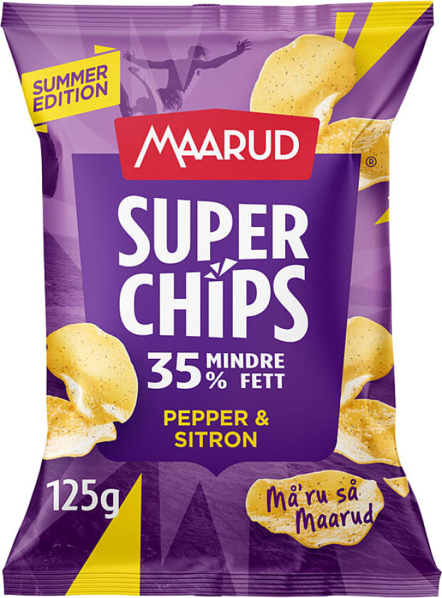 Superchips Pepper&Sitron 125g