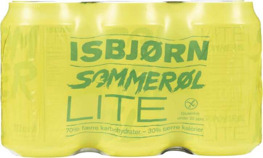 Isbjørn Lite Yuzu Sommerøl 0,33lx6 boks