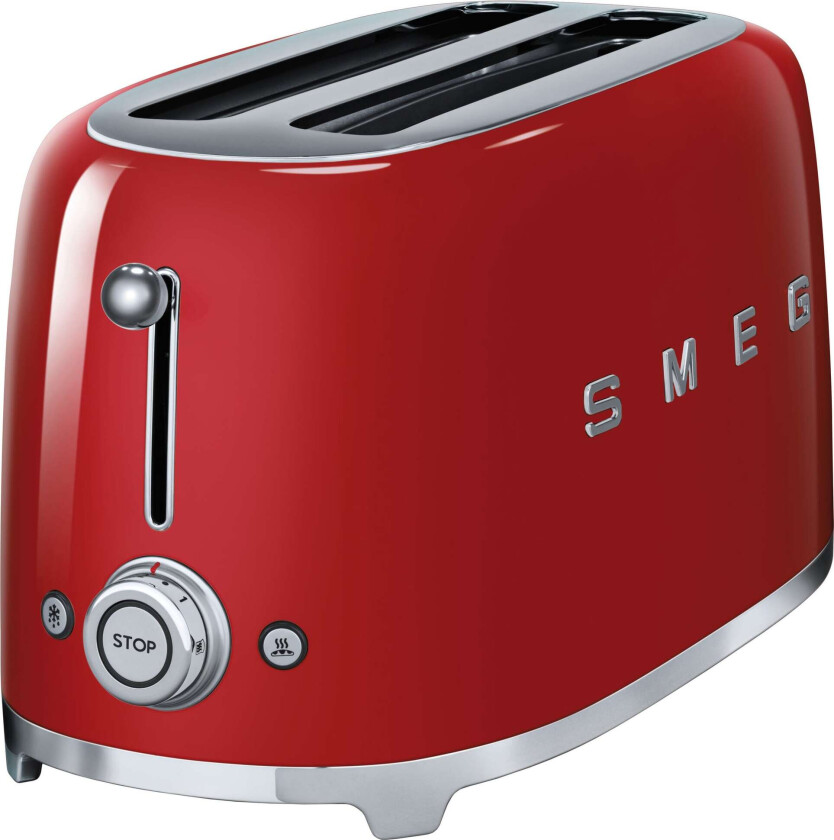 SMEG Brødrister rød Tsf02rdeu