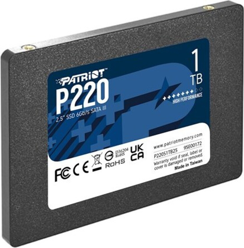P220 SSD - 1TB - 2.5" - SATA-600