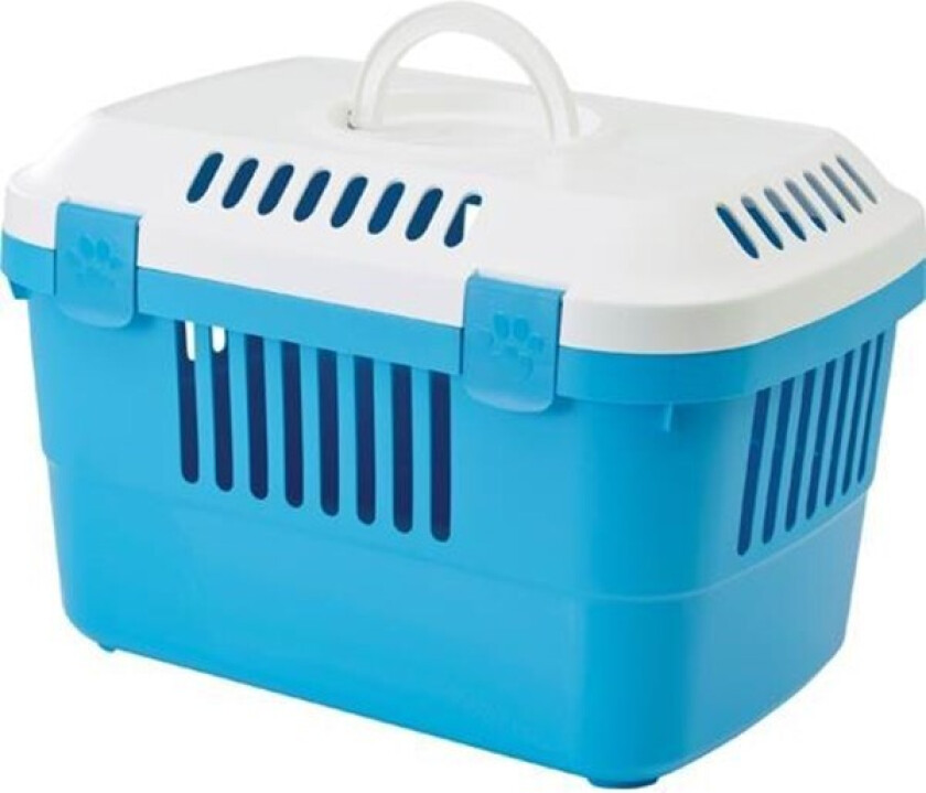 Discovery 1 pet carrier 33x48x31 cm white/blue