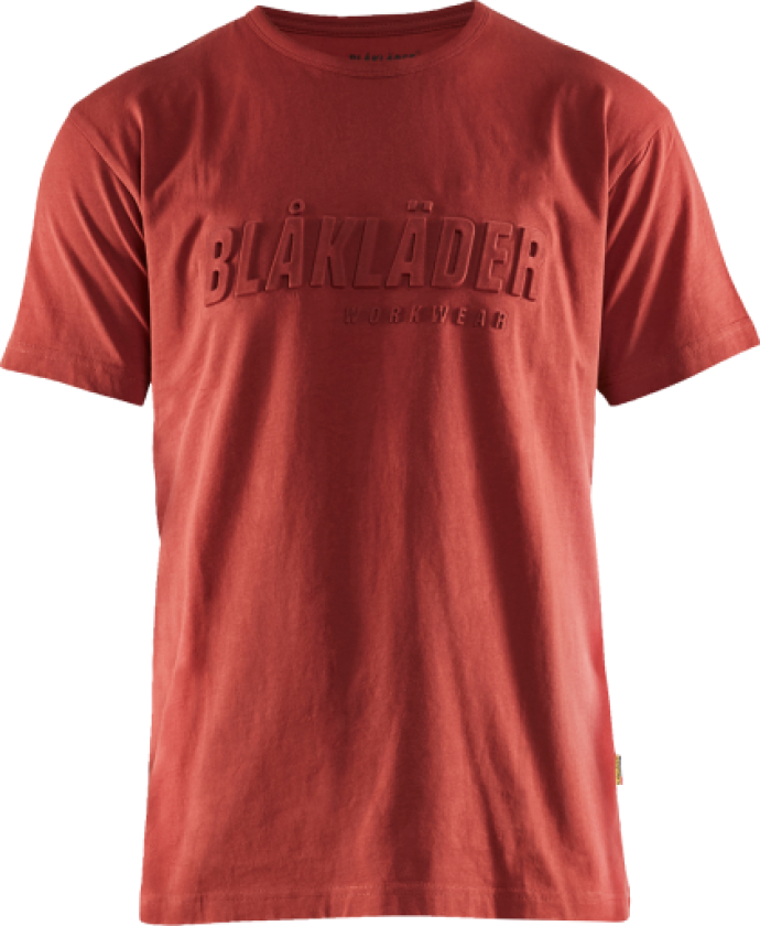 T-skjorte 3D Burnt Red S