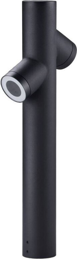 Lolani gatelampe av alu 2 lyskilder 60 cm