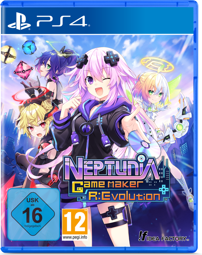Neptunia Game Maker R:Evolution (Day One Edition) - Sony PlayStation 4 - RPG