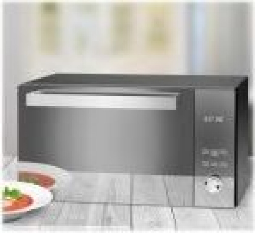 PC-MWG 1204 - Mikrobølgeovn med grill - 23 liter - 800 W - svart