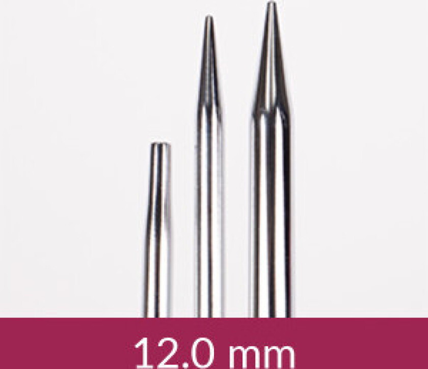 Drops Pro Classic Utskiftbare Rundpinner Messing 12cm 12,00mm / 4.5in