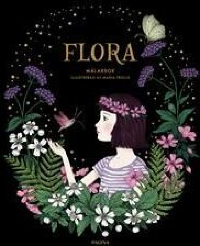 Flora : målarbok