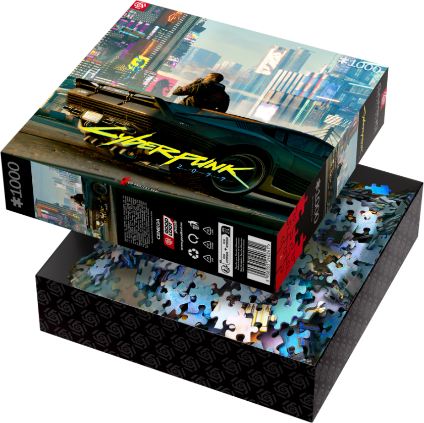 Good Loot Gaming Puzzle - Cyberpunk 2077: Mercenary On The Rise Puslespill 1000