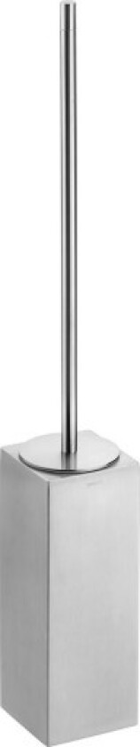 Metric veggmontert toalettbørste børstet rustfritt stål