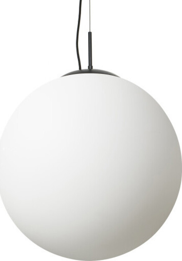 Anheng Cafe Chicago Ø 50 cm, opal/svart