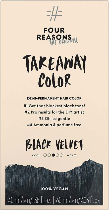 Take Away Color 1.0 Black Velvet