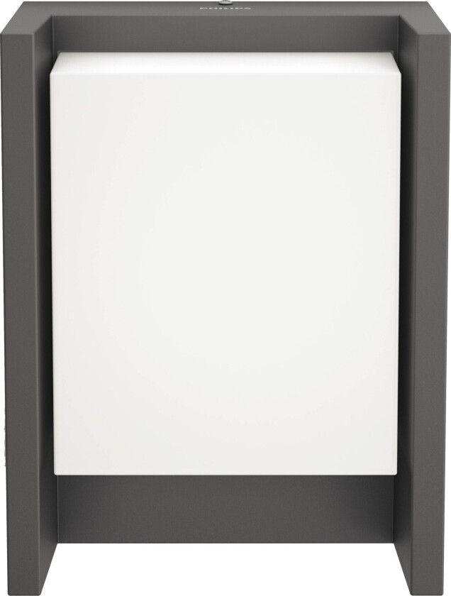 Arbor Vegglampe 3,8W 3000K IP44, antrasitt