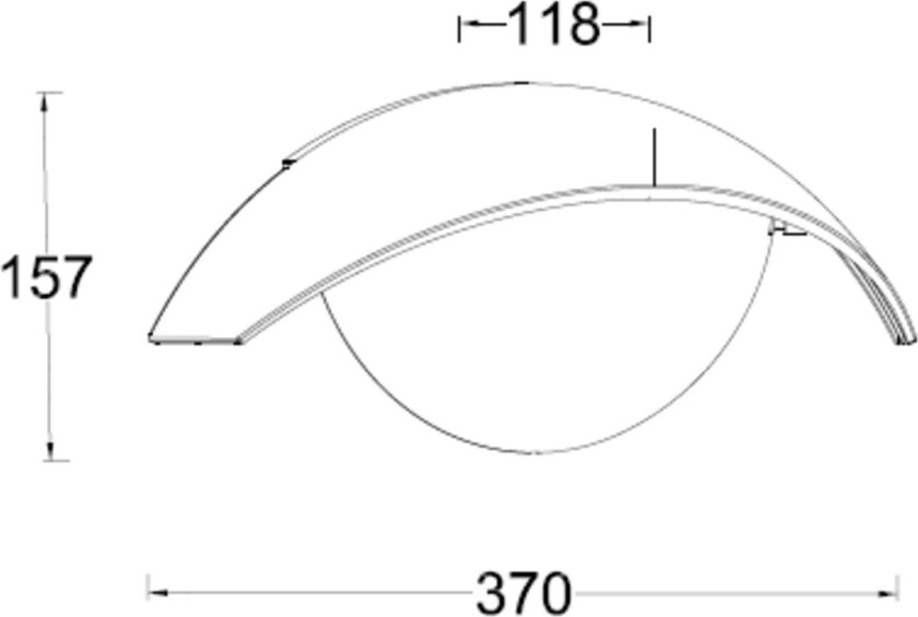 Prios Helina LED-downlight, hvit, 22 cm, 24 W
