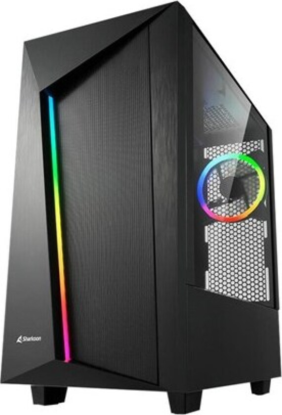 REV100 - tower - ATX - Kabinett - Tower - Svart