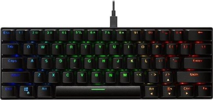 GAMING mini mechanical keyboard - Tastatur - Amerikansk Engelsk - Svart