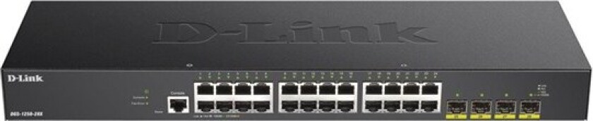 DGS 1250-28X 28-Port 10-Gigabit Smart Managed Switch