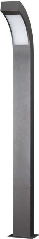 Grafittgrå Lennik LED-gatelampe