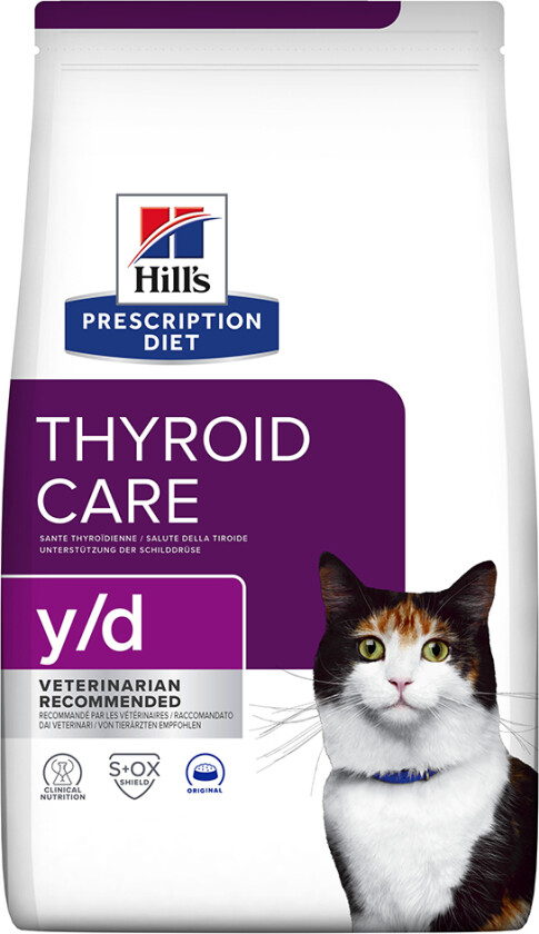 Hill's Prescription Diet Feline y/d Thyroid Care Original (3 kg)