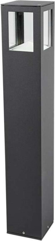 Firkantet Nicola LED-gatelampe, IP54