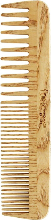 Large Wooden Comb With Wide And Medium Sized Teeth