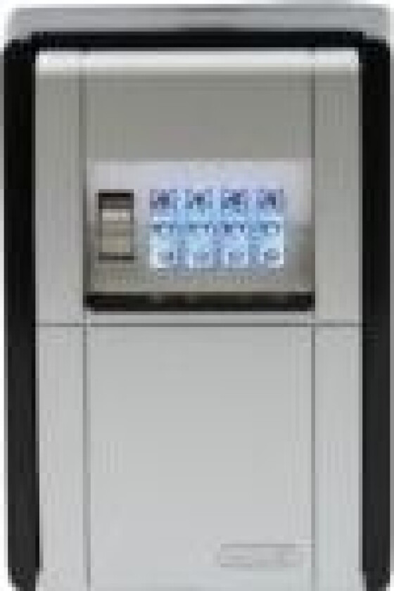 KeyGarage 787, Stål, Svart, Sølv, Kode, 84 x 44 x 180 mm