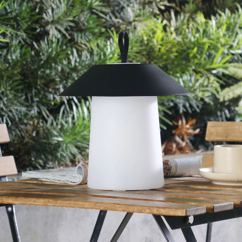 Kalina oppladbar bordlampe med LED, dimbar, IP44