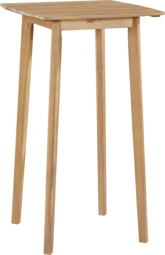 Barbord 60x60x105 cm heltre akasie