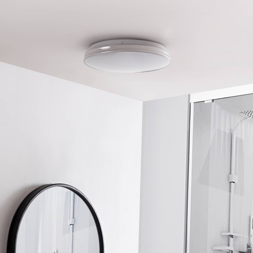 Silvryn LED-taklampe krom/hvit 3 000 K