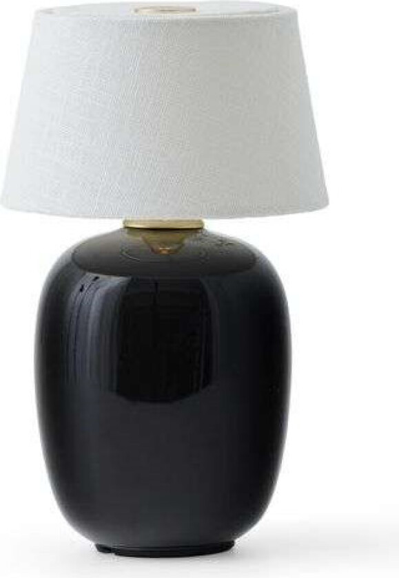 Torso bordlampe portable Black