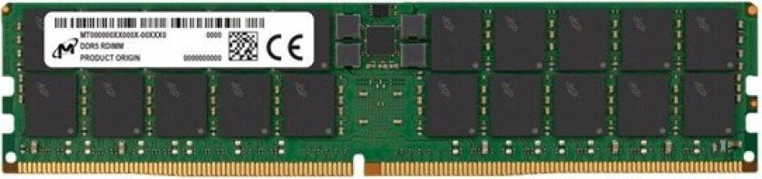 Bilde av Micron - DDR5 - module - 64 GB - DIMM 288-pin - 4800 MHz / PC5-38400 - registered