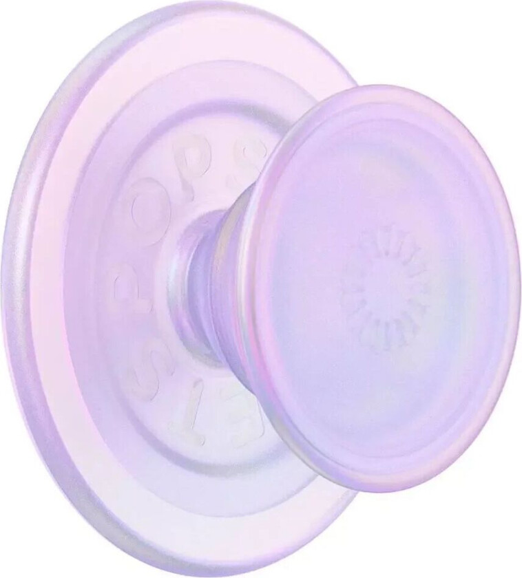 POPSOCKETS PopGrip Opalescent Clear MagSafe- Stativ og Grep