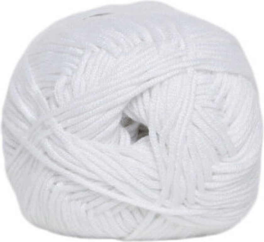 Blend Bamboo Garn Unicolor 1000 Hvit