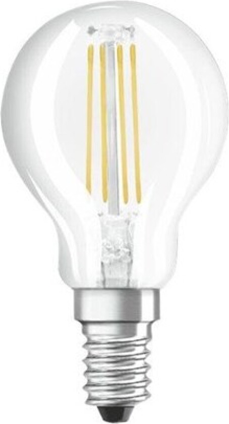 LED-lyspære Classic Candle 4W/827 (40W) Clear E14