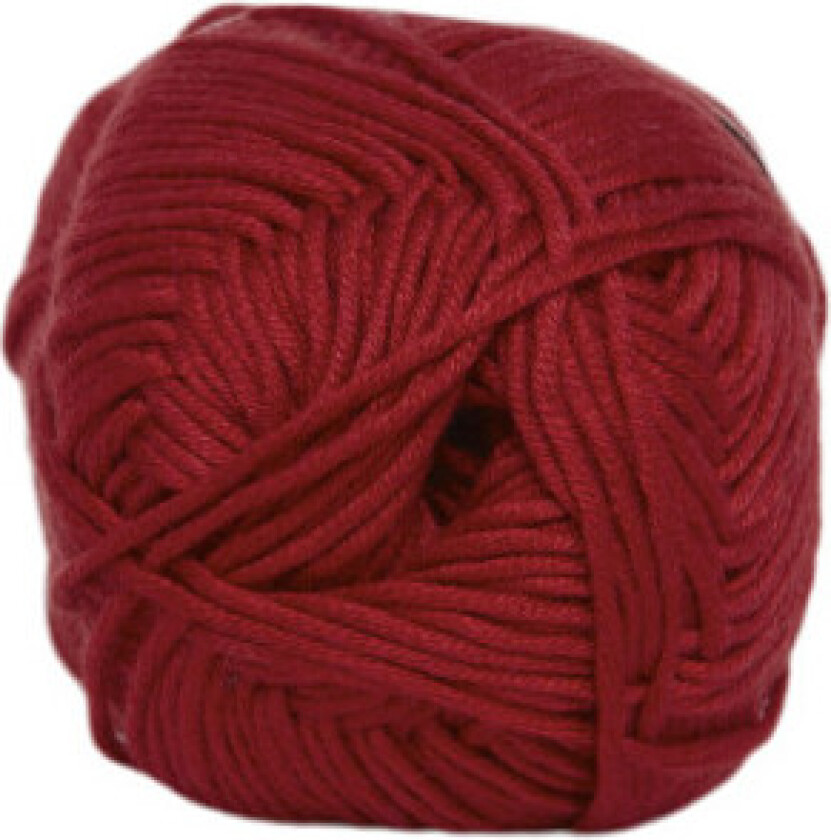 Blend Bamboo Garn Unicolor 4501 Rød