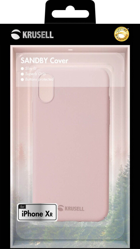 Sandby Cover Apple iPhone XR dusty pink