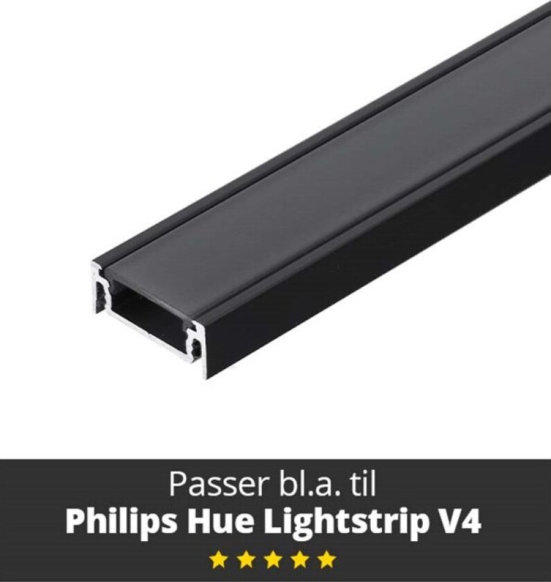 Aluminum Strip - Model S til Philips Hue and LIFX - 1 pc