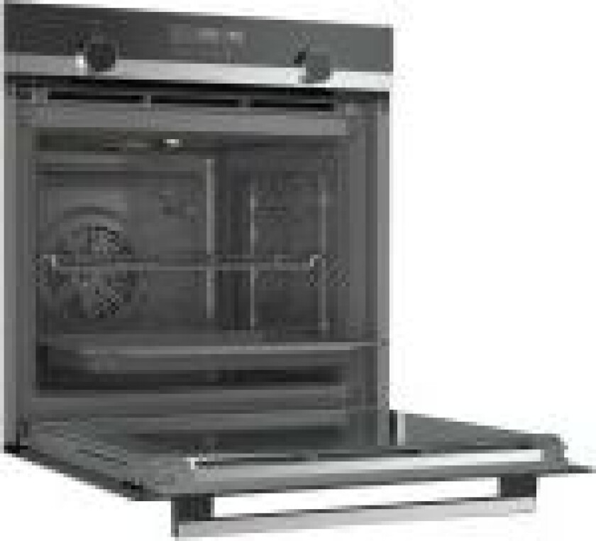 iQ500 HB578ABS0S - Ovn - innebygd - Pyrolyse - fordypning - bredde: 56 cm - dybde: 55 cm - høyde: 58.5 cm - med selvrens - Klasse A - rustfritt stål