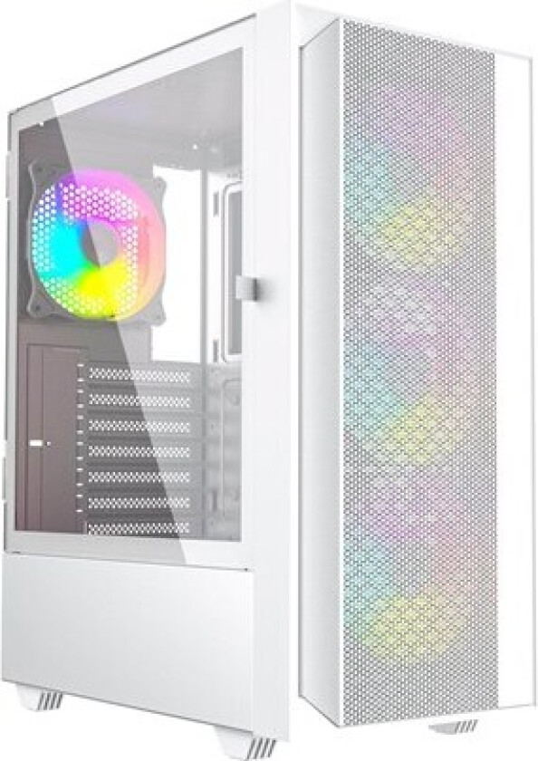 Fornax 4000 - mid tower - ATX - Kabinett - Tower - Hvit