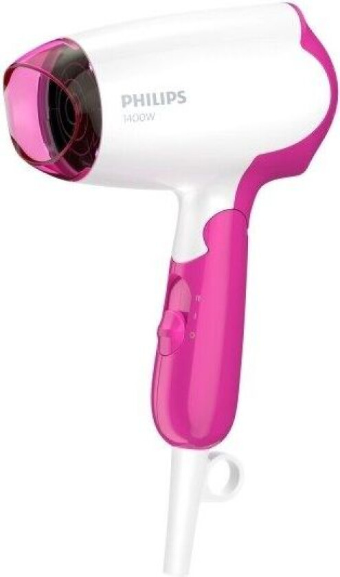 DryCare BHD003/00 hårtørker 1400 W Rosa, Hvit